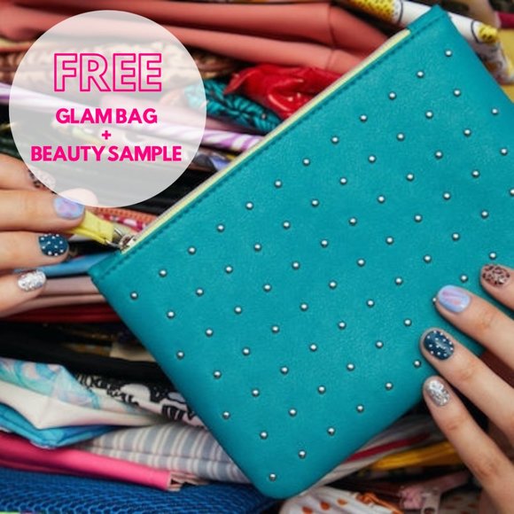 💋FREE Glam Bag + Beauty Sample with Purchase! - Picture 1 of 1